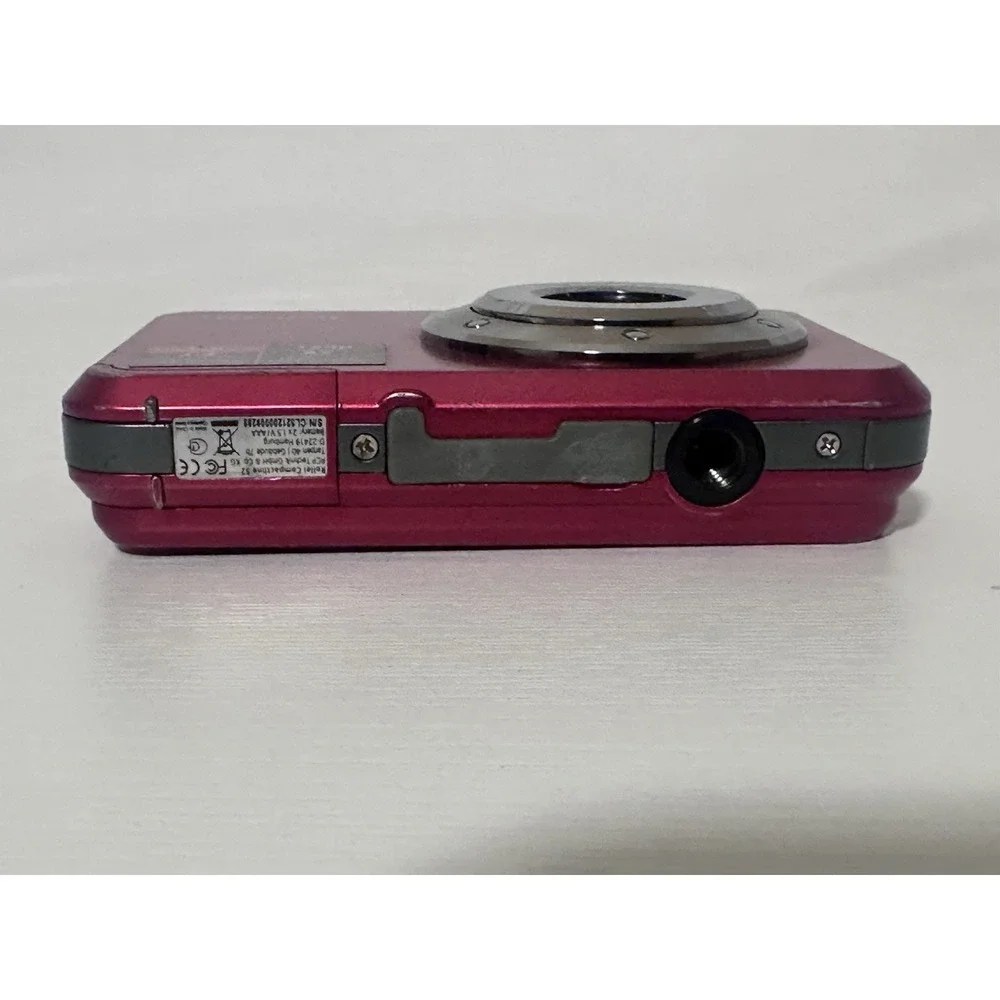 Rollei Compactline 52 5MP Digital Camera Red Pink Untested